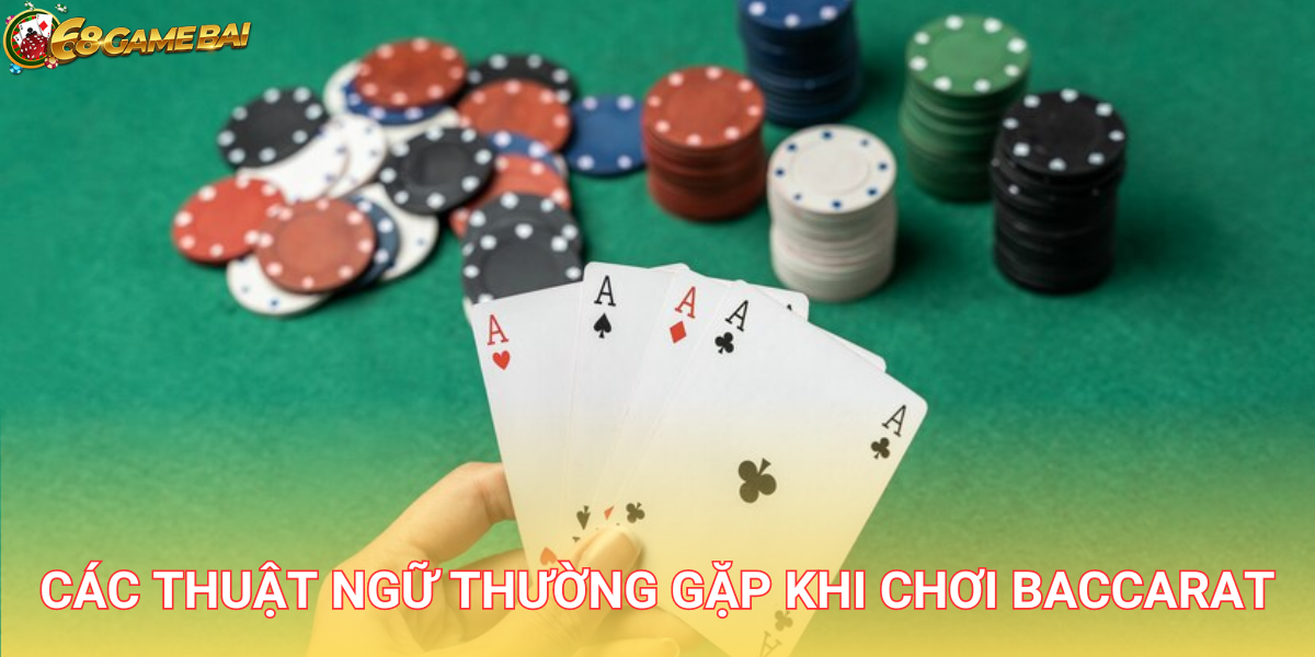Baccarat - Hướng dẫn luật và cách chơi trên 68 Game Bài 2 Nắm vững các thuật ngữ sẽ giúp bạn đưa ra quyết định đặt cược hợp lý